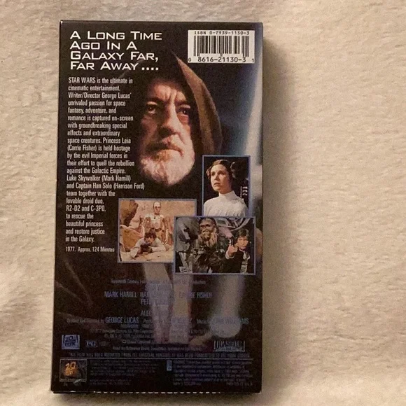 Star Wars Trilogy VHS Boxed Set ~ Tested ~ THX Remastered ~ Nice - Picture 5 of 16